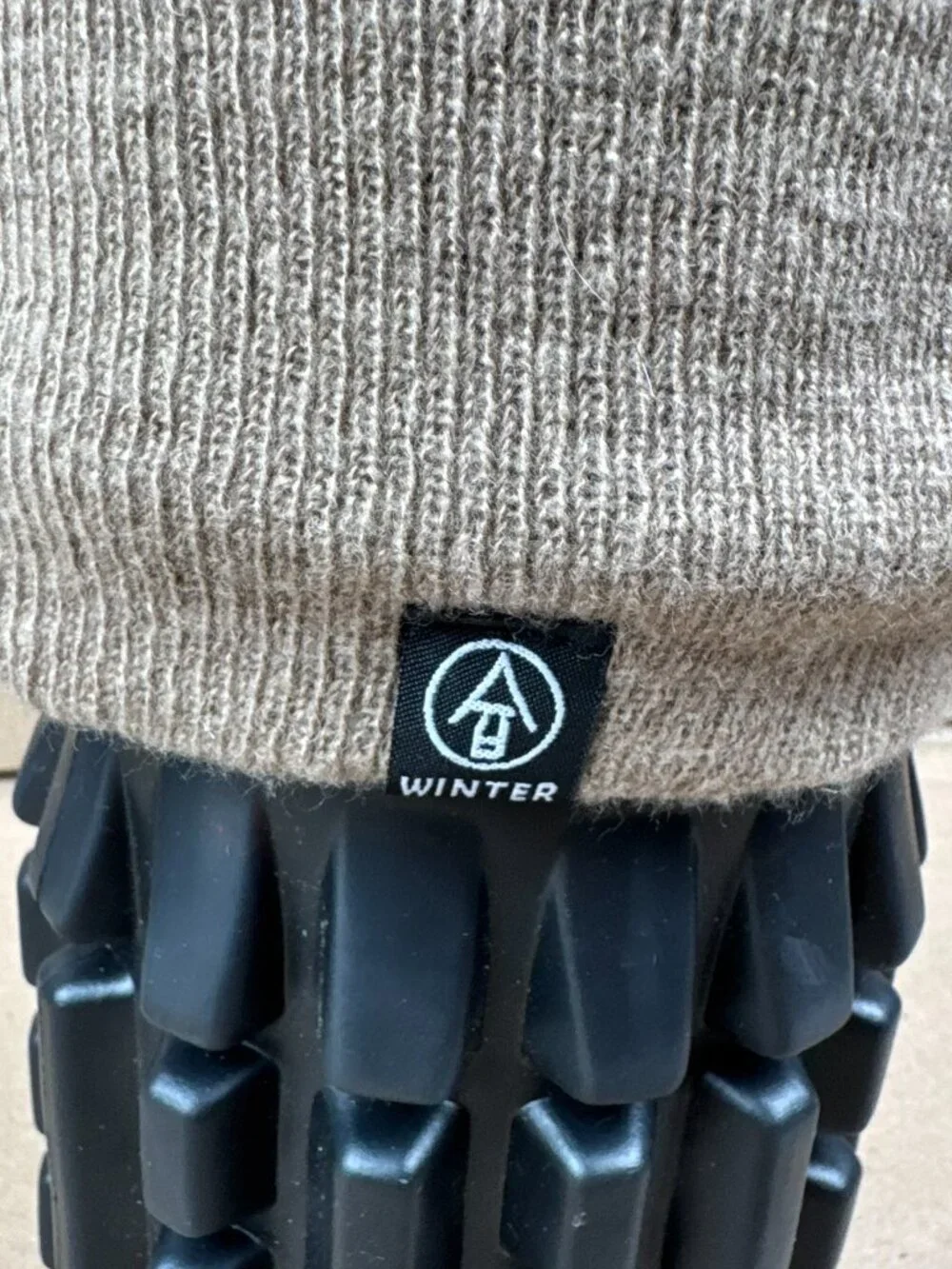 Unisex Winter Fleece-Lined Knit Neck Gaiter / Tube Scarf